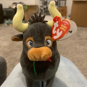 2017 FERDINAND | TY BEANIE BABIES ORIGINAL 8in STUFFED ANIMAL TOY